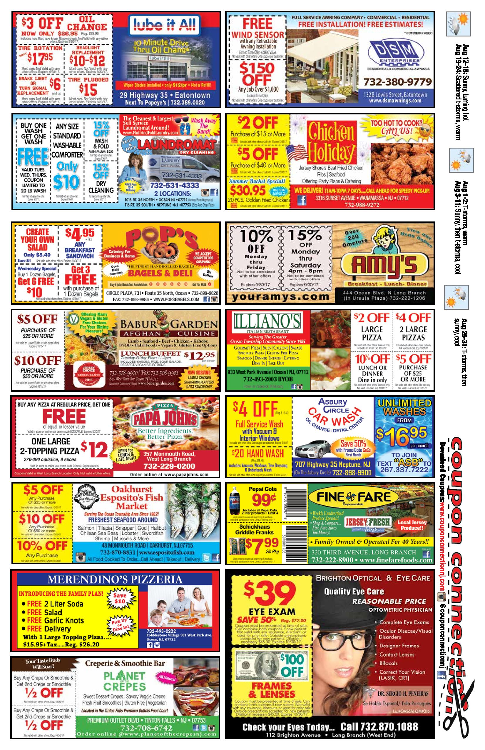 JUNE 2017 COUPON CONNECTION/SUMMER FUN CONNECTION – CLICK TO SEE COUPONS