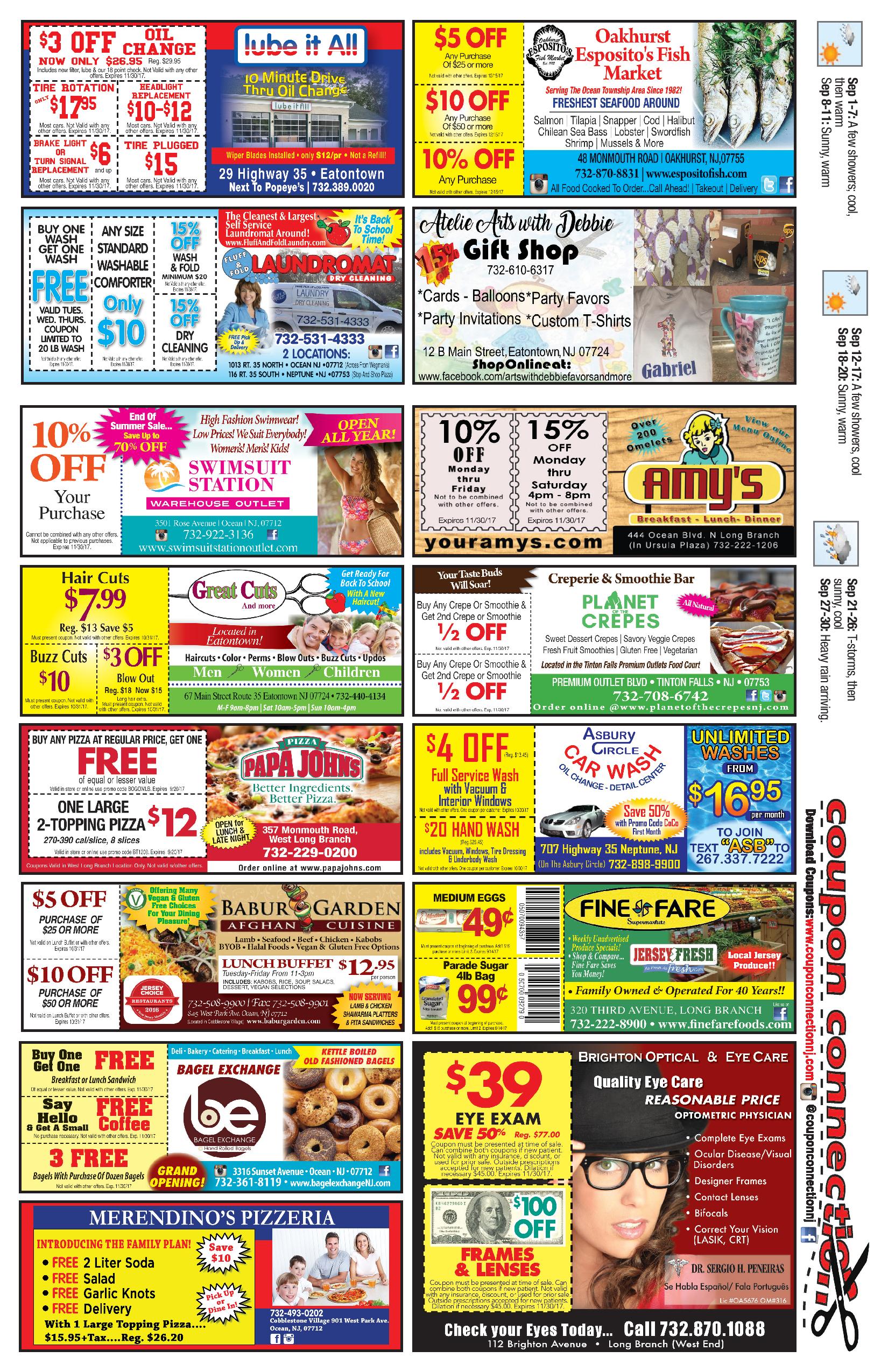 COUPON CONNECTION/BACK TO SCHOOL CONNECTION – Click to See Coupons
