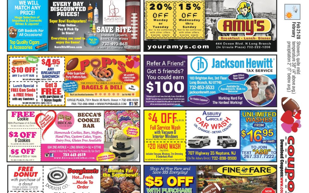 January/2019 Coupon Connection – Click Here To See Coupons