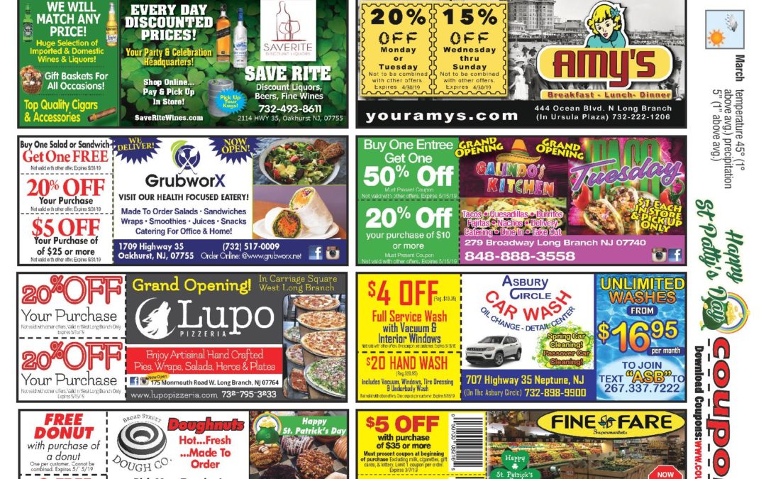 February/2019 Coupon Connection – Click Here To See Coupons