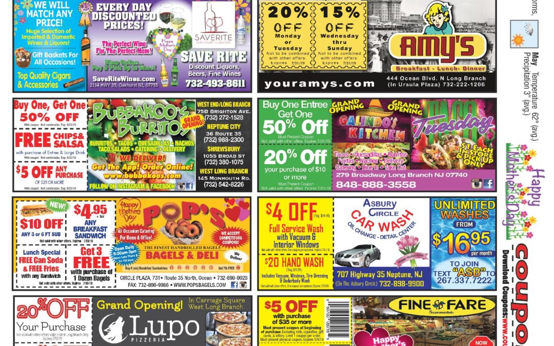 April/2019 Coupon Connection – Click Here To See Coupons