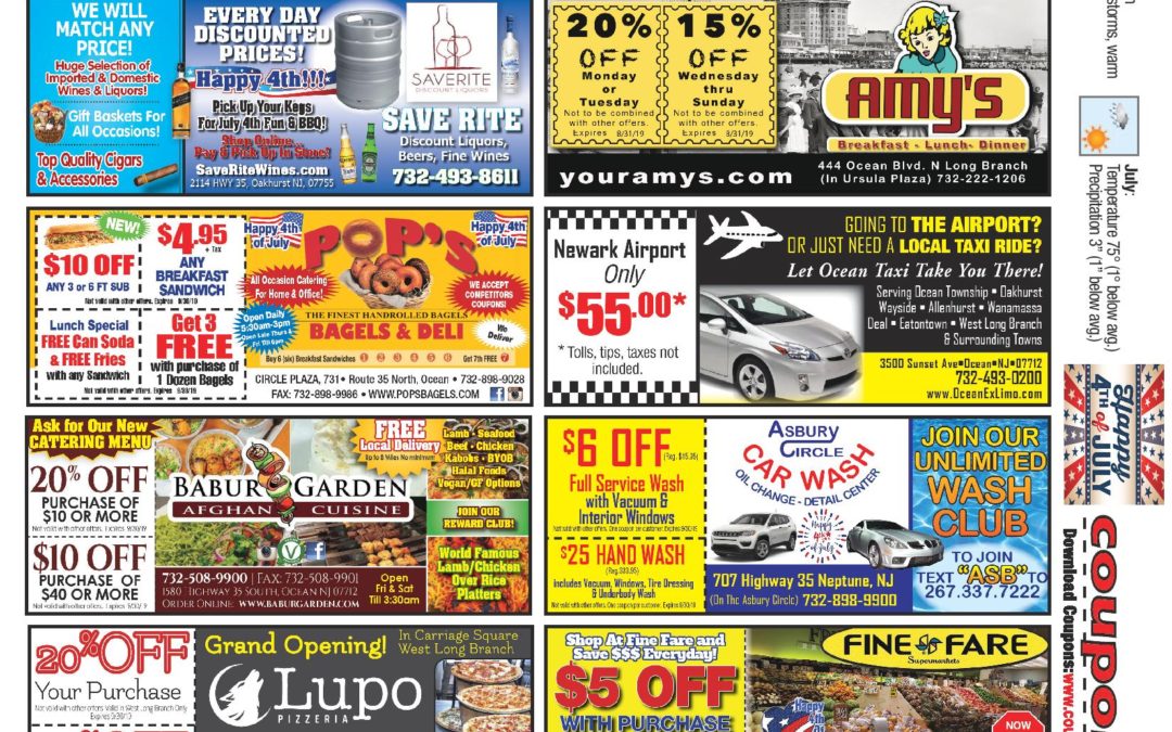 June/2019 Coupon Connection – Click Here To See Coupons