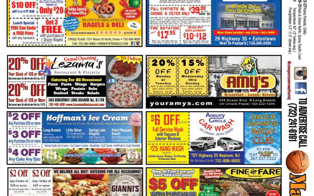 February/March 2020 Coupon Connection – Click Here To View Ads & Coupons