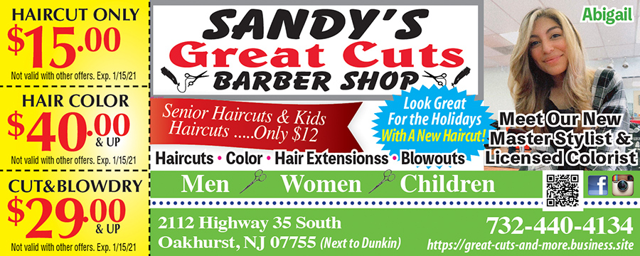 Sandy’s Great Cuts & Barber Shop