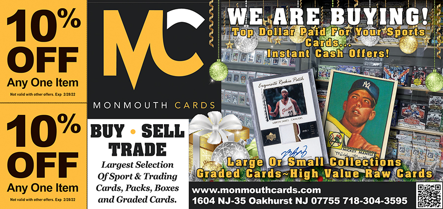 Monmouth Sports Cards