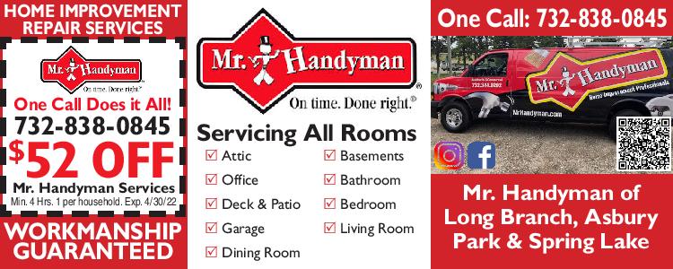 Mr. Handyman of Long Branch, Asbury Park & Spring Lake