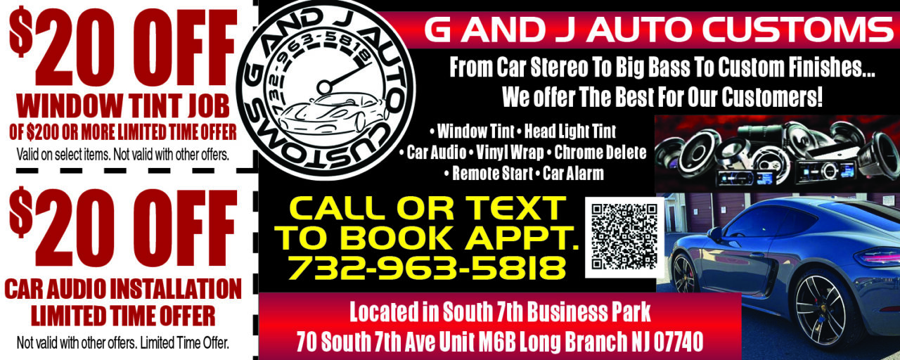 G & J Auto Customs Coupon Connection NJ