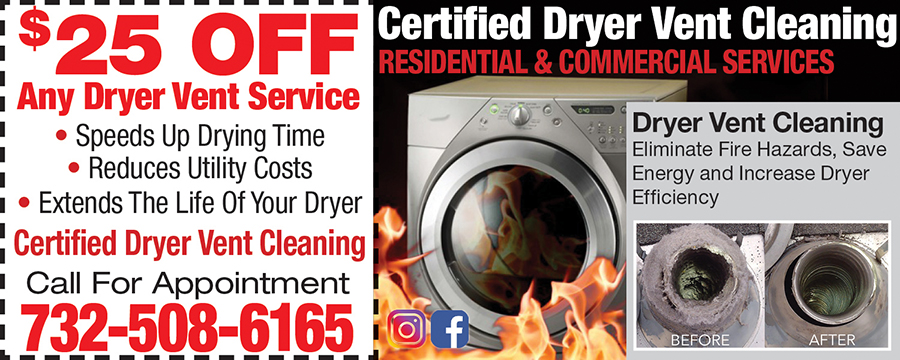 Certified Dryer Vent Cleaning