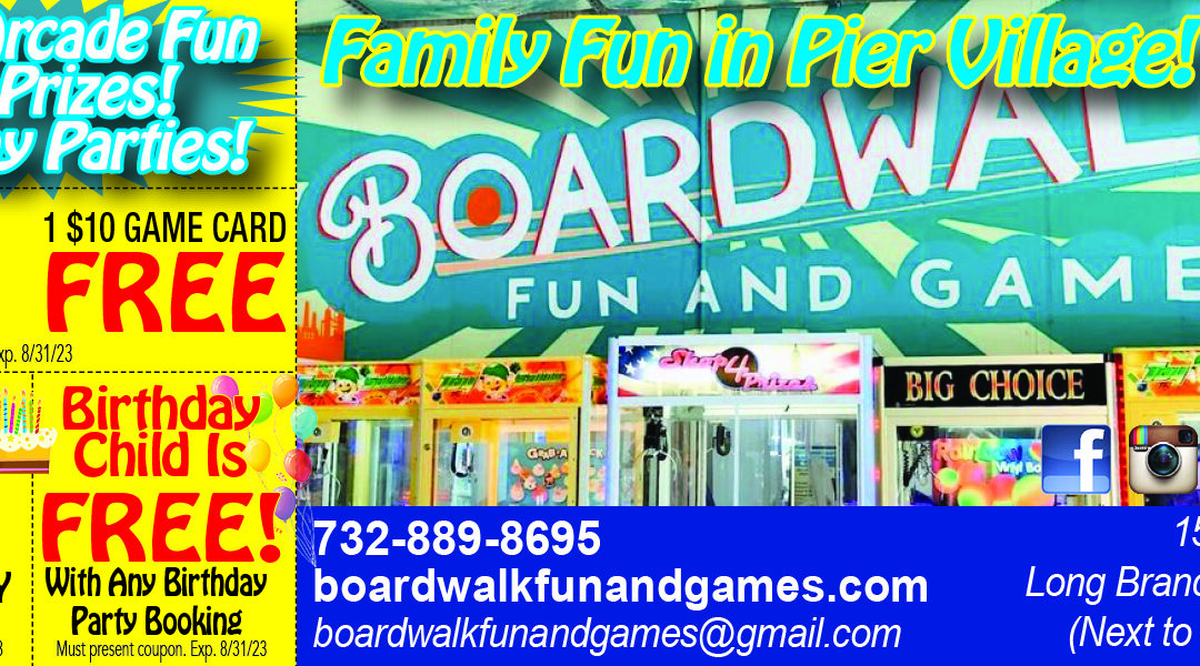 Boardwalk Games Arcade In Pier Village