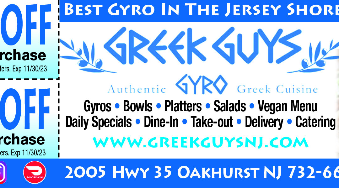 The Greek Guys….Best Gyro In The Jersey Shore In Oakhurst