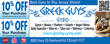 Greek Guys…Best Gyro At The Jersey Shore