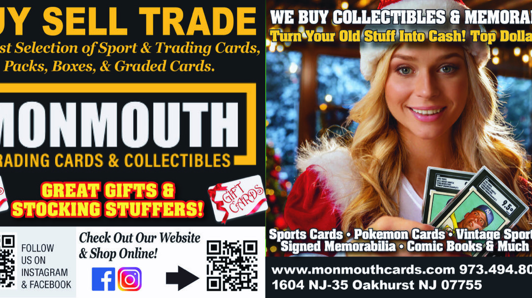 Monmouth Trading Cards & Collectibles