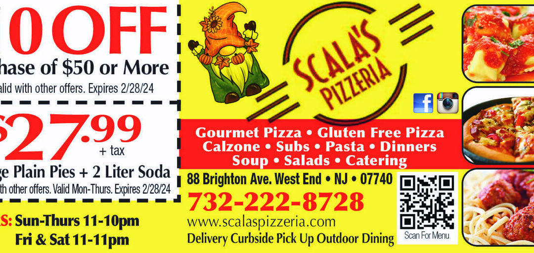 Scala’s Pizzeria In Long Branch