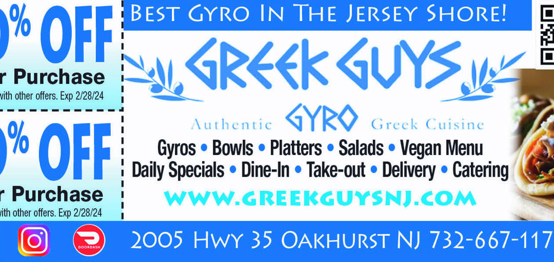 Greek Guys Gyro…Best Gyro In The Jersey Shore