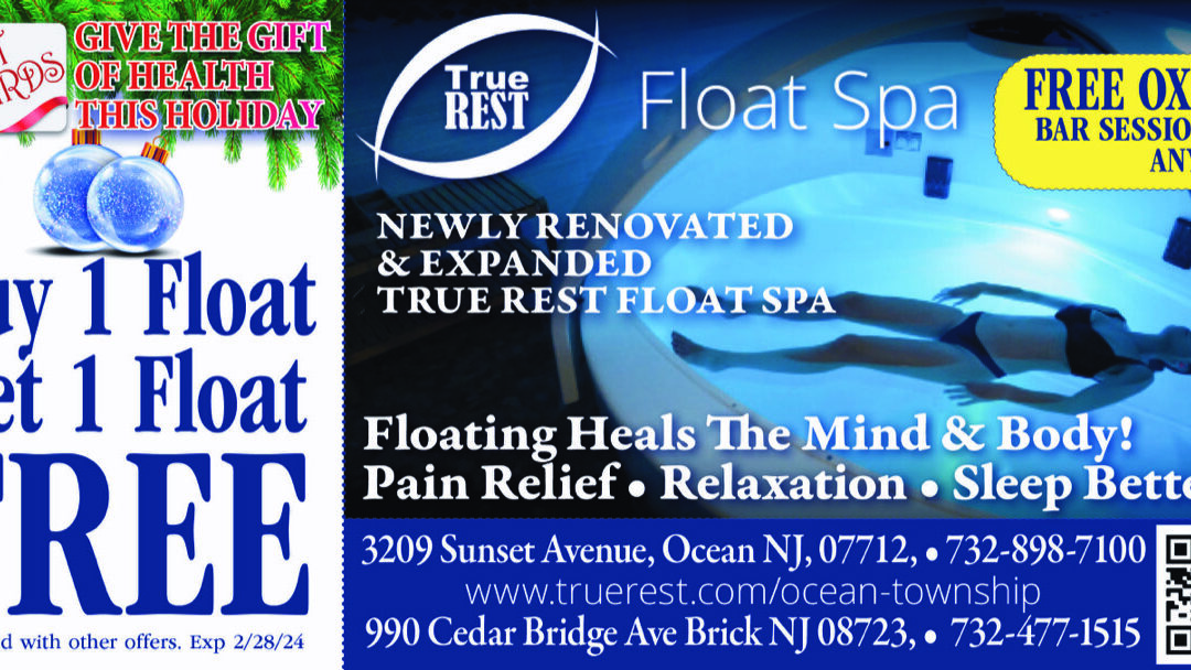 True Rest Float Spa & FREE Oxygen Session With Any Float