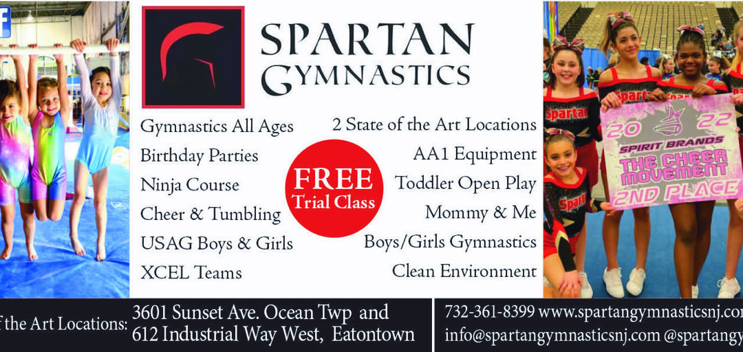 Spartan Gymnastics 2 State Of The Art Locations In Ocean Twp & Eatontown