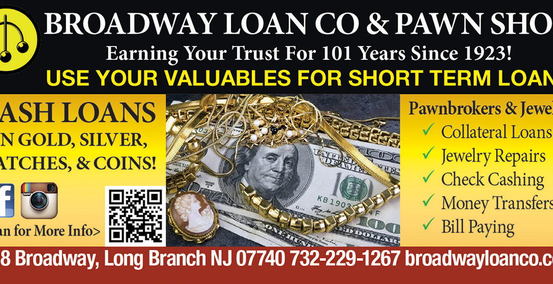 Broadway Loan Company & Pawn Shop In Long Branch