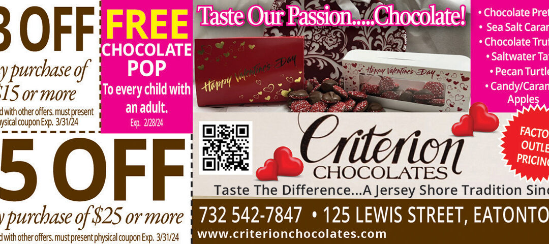 Criterion Chocolates & Candies of Distinction in Eatontown