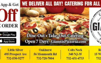Gianni’s Pizzeria In Monmouth Beach, Little Silver, Oakhurst, Colt’s Neck, Red Bank