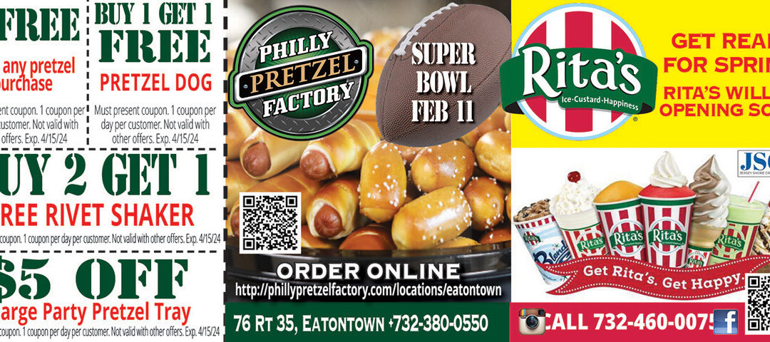 Philly Pretzels/Rita’s Ices In Eatontown