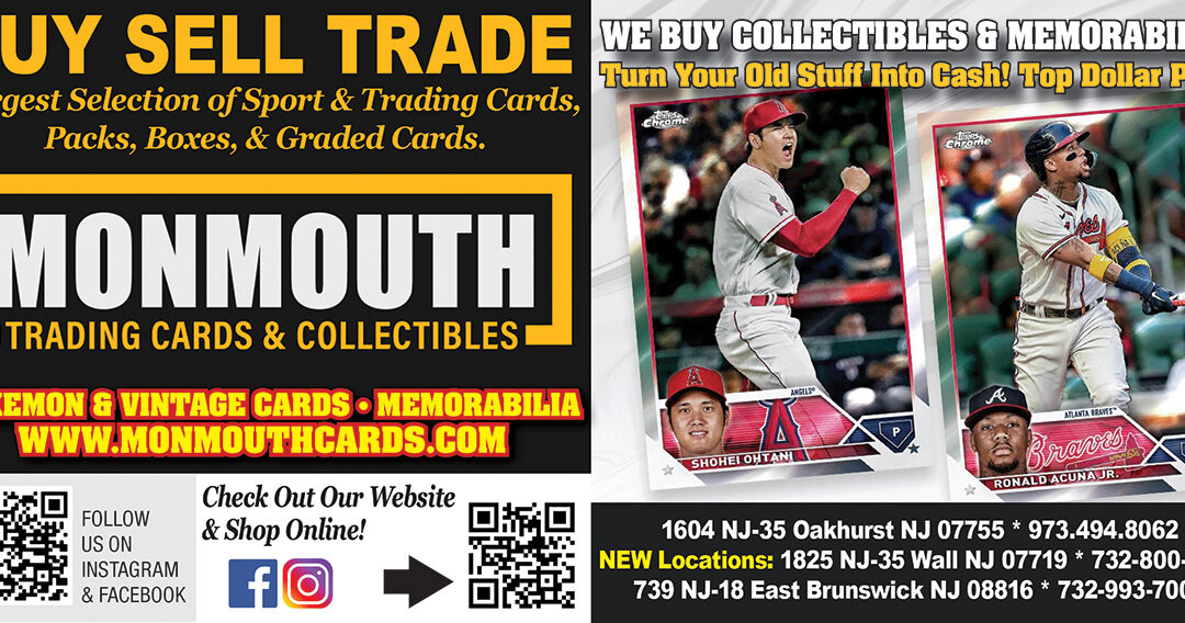 Monmouth Trading Cards & Memorabilia In Oakhurst, Wall & East Brunswick