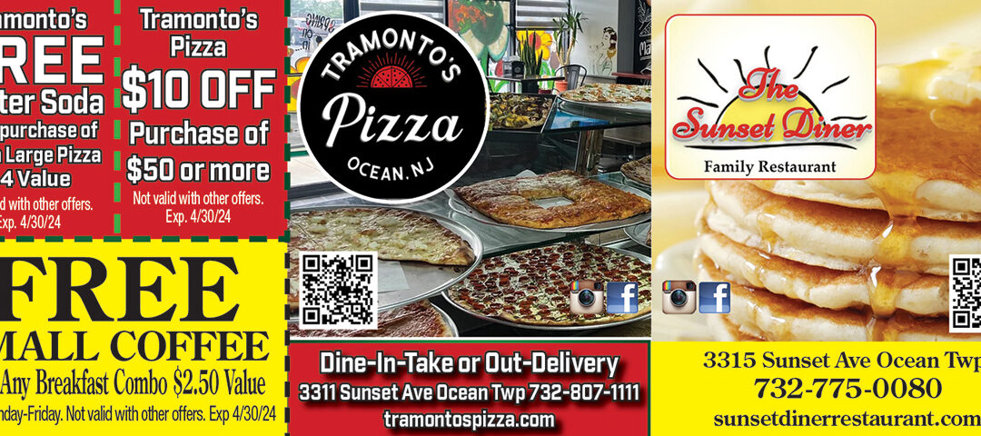 Tramontos Pizza & The Sunset Diner In Ocean Township