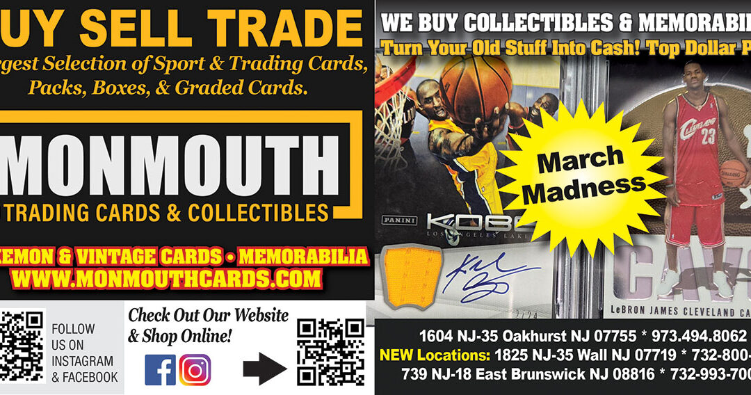 Monmouth Trading Cards & Collectibles Buy-Trade-Sell