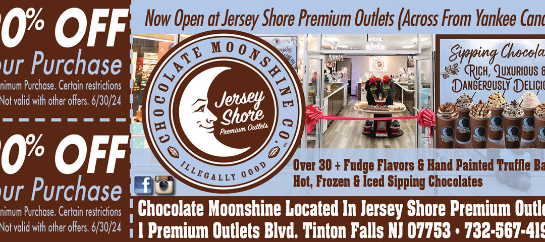 Chocolate Moonshine Gourmet Fudge, Truffles & More In Jersey Shore Outlets Tinton Falls