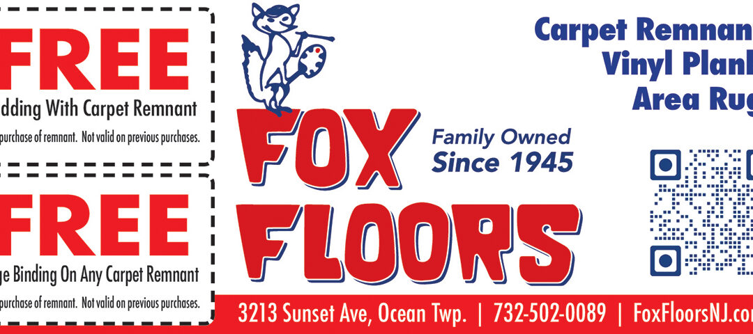 Fox Floors Carpet Remnants, Vinyl Planks, Area Rugs In Ocean Twp