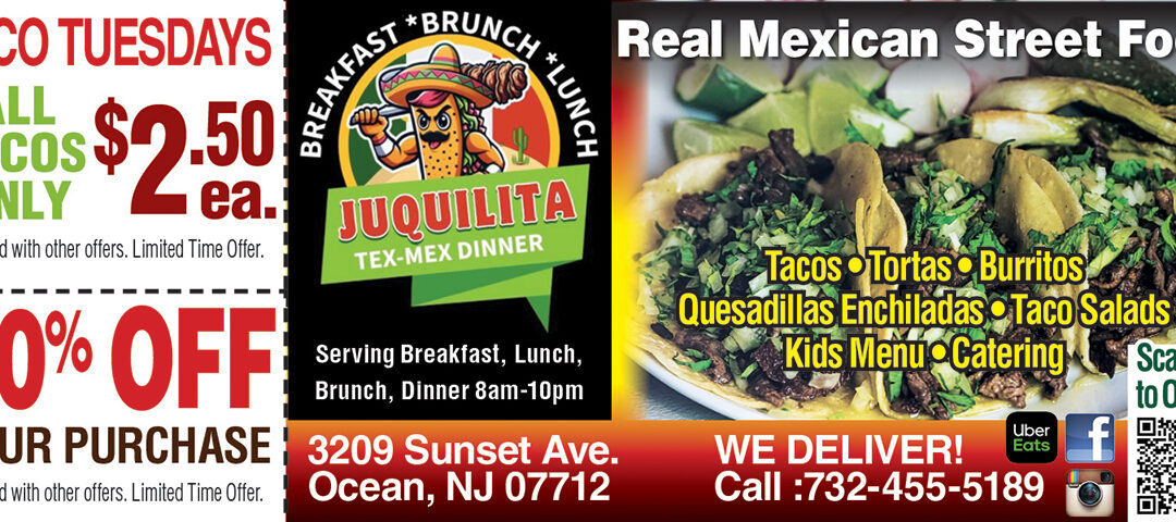 Juquilita’s Taqueria Serving Real Mexican Street Food In Ocean Twp
