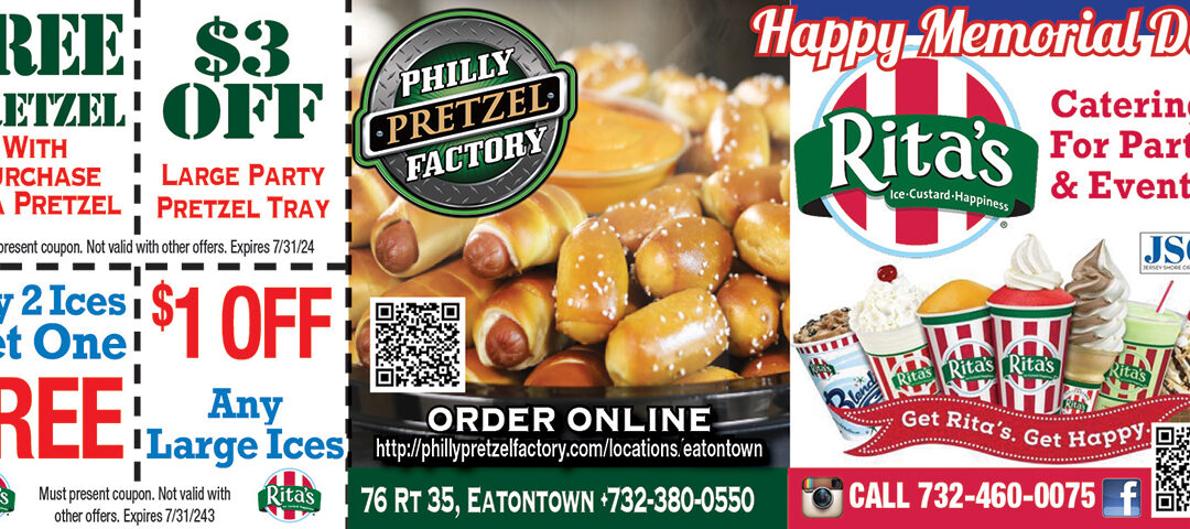 Rita’s Ices & Philly Pretzel Factory In Eatontown