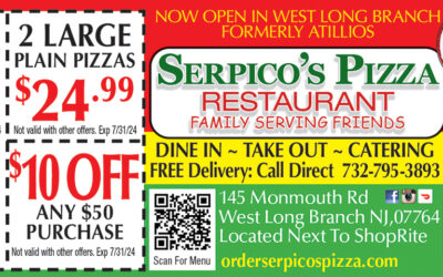 Serpico’s Pizza Restaurant In West Long Branch