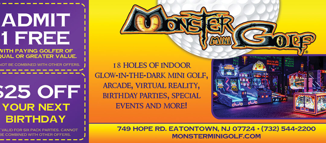 Monster Mini Golf & Arcade In Eatontown