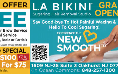 L.A. Bikini Sugaring Hair Removal Studio In Oakhurst-Why Wax When You Can Sugar-FREE Underarm, Lip or Brow Service With Bikini Service