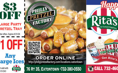 Philly Pretzel Factory & Rita’s Ices In Eatontown