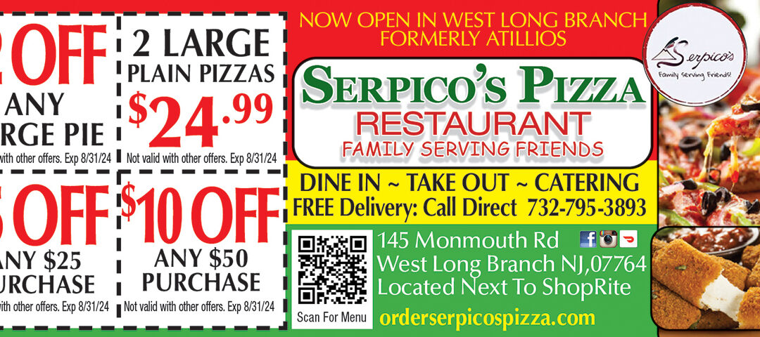 Serpico’s Pizzeria & Restaurant In West Long Branch