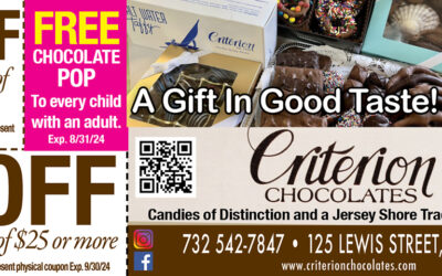 Criterion Chocolates In Eatontown- Candies Of Distinction Since 1929