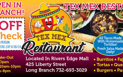 TexMex Restaurant In Long Branch-Homemade Tortillas-Fresh Salsa Made Daily