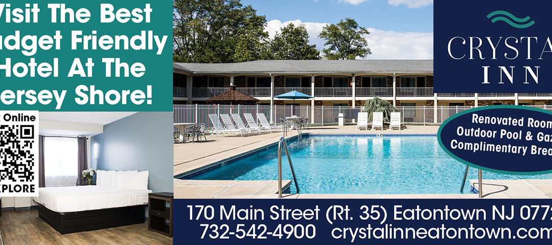 Crystal Inn In Eatontown-Newly Renovated Budget Friendly Hotel At The Jersey Shore