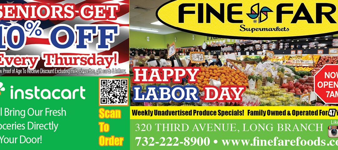 Fine Fare Supermarket In Long Branch