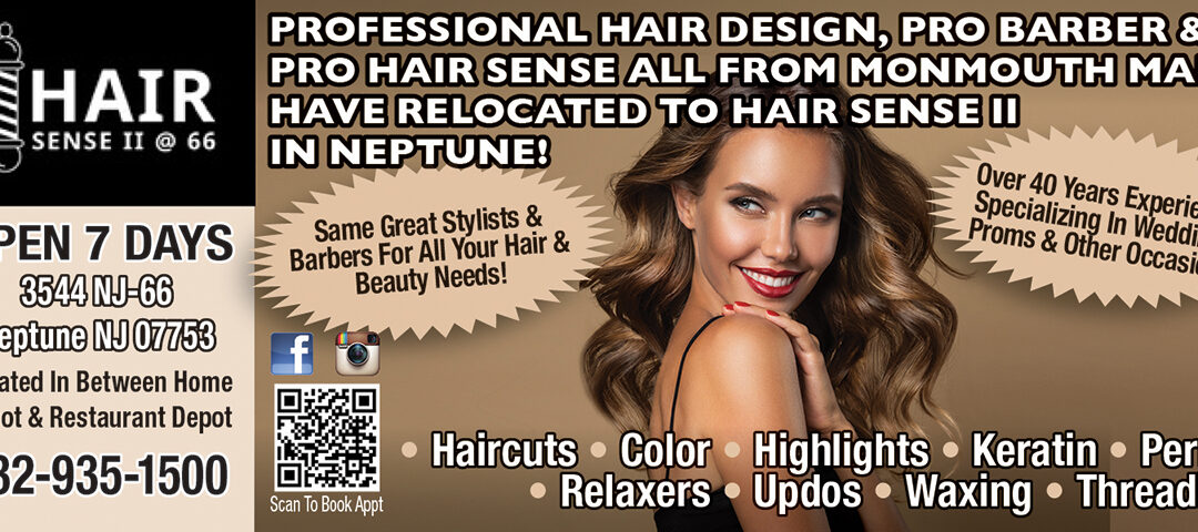 Hair Sense II In Neptune (Formerly Of Monmouth Mall)