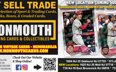 Monmouth Cards Buy! Sell! Trade! Oakhurst & Wall Twp…Coming Soon To West Long Branch