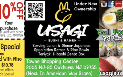 Usagi Sushi & Ramen…Offering The Best Sushi & Ramen In Oakhurst