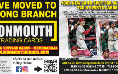 Monmouth Trading Cards…New Location In West Long Branch