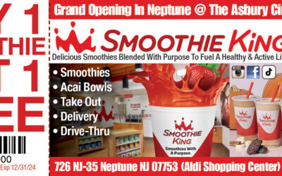 Smoothie King…Grand Opening In Neptune @ The Asbury Circle