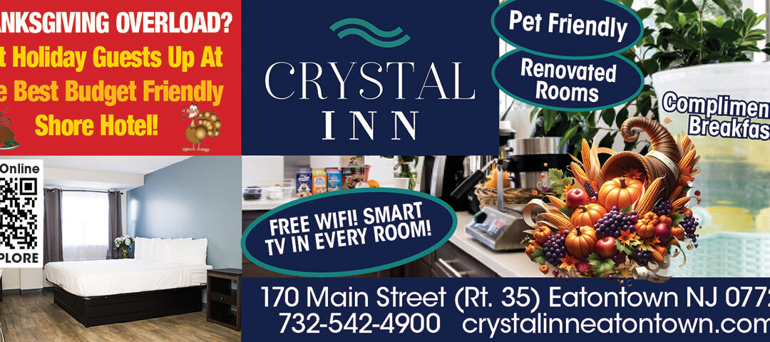 Crystal Inn In Eatontown…Best Budget Friendly Hotel At The Jersey Shore