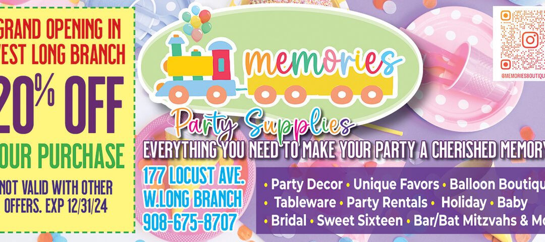 Memories Balloon Boutique & Party Supplies In West Long Branch