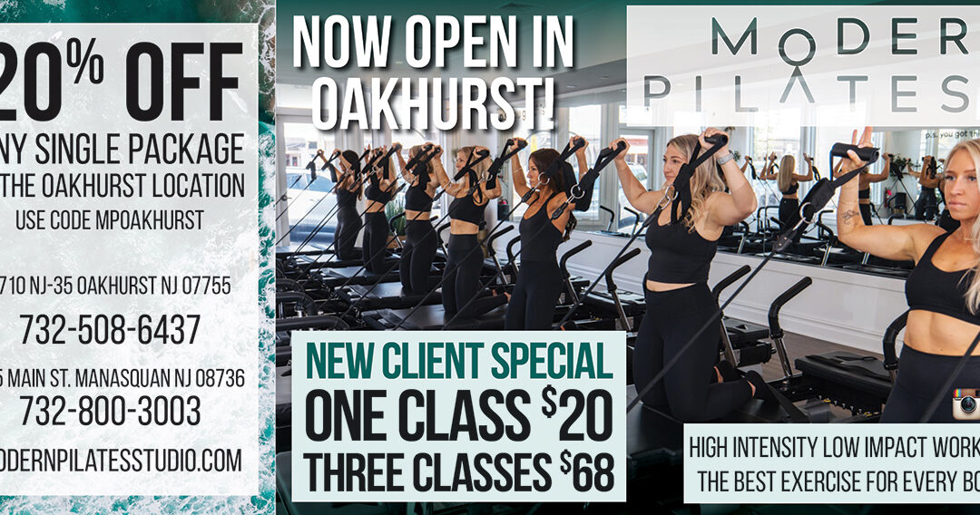 Modern Pilates Studio In Oakhurst & Manasquan