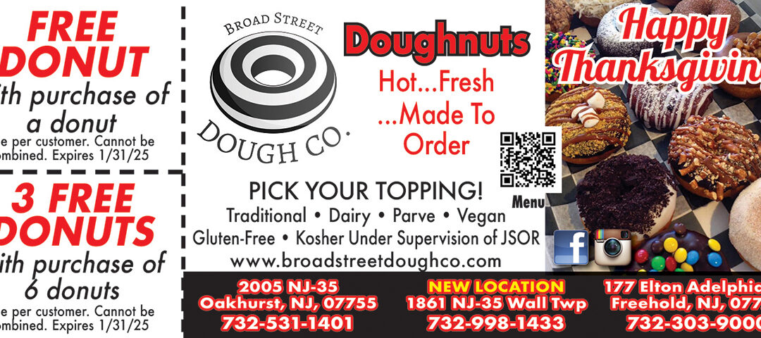 Broad Street Dough Co In Oakhurst, Freehold & Wall Township