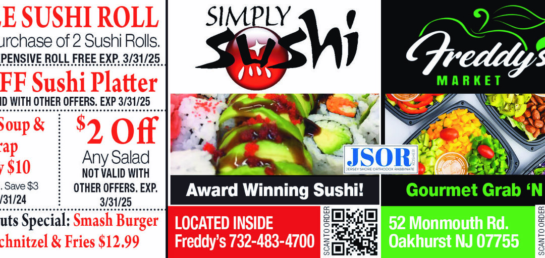 Simply Sushi & Freddy’s Market In Oakhurst